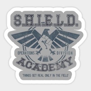 Shield Academy (Ops. Division) Sticker